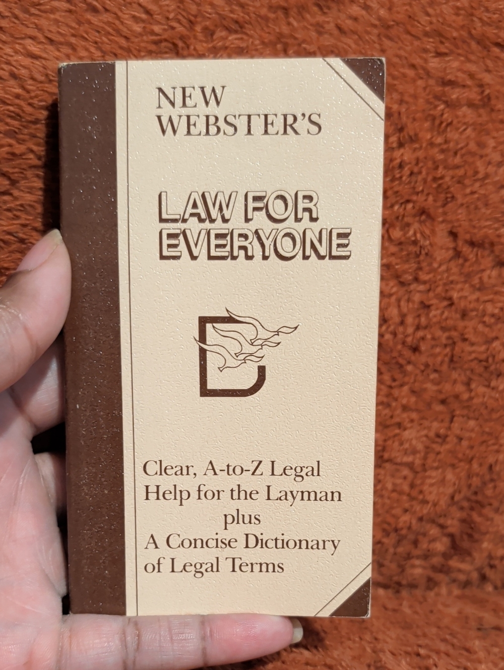 New Webster's Law For Everyone - Pocket Book